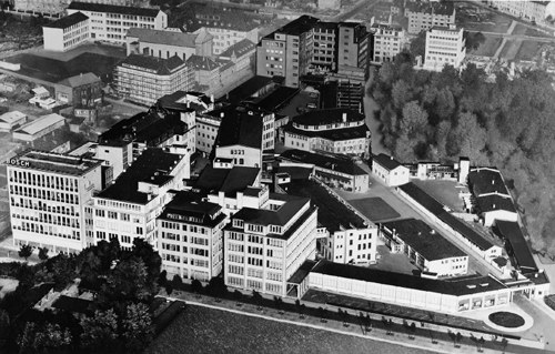 Заводской комплекс в Штутгарте, 1952 год
