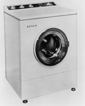 Первая полностью автоматическая стиральная машина Bosch, 1960 год